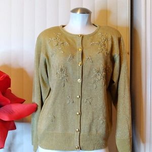💲IT'S A SALE!! METALLIC GOLD SWEATER💲
